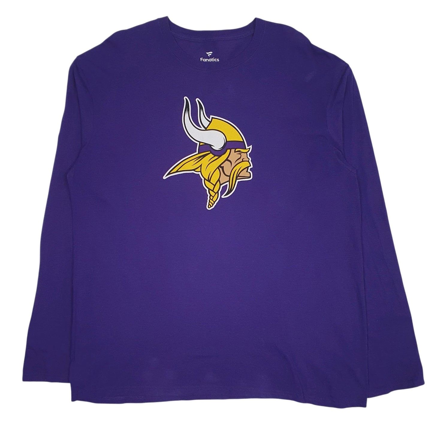 Mens Purple Fanatics NFL Minnesota Vikings Long Sleeve T Shirt