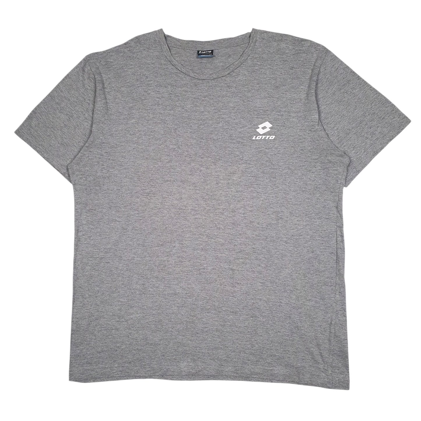 Mens Grey Lotto  Short Sleeve T Shirt