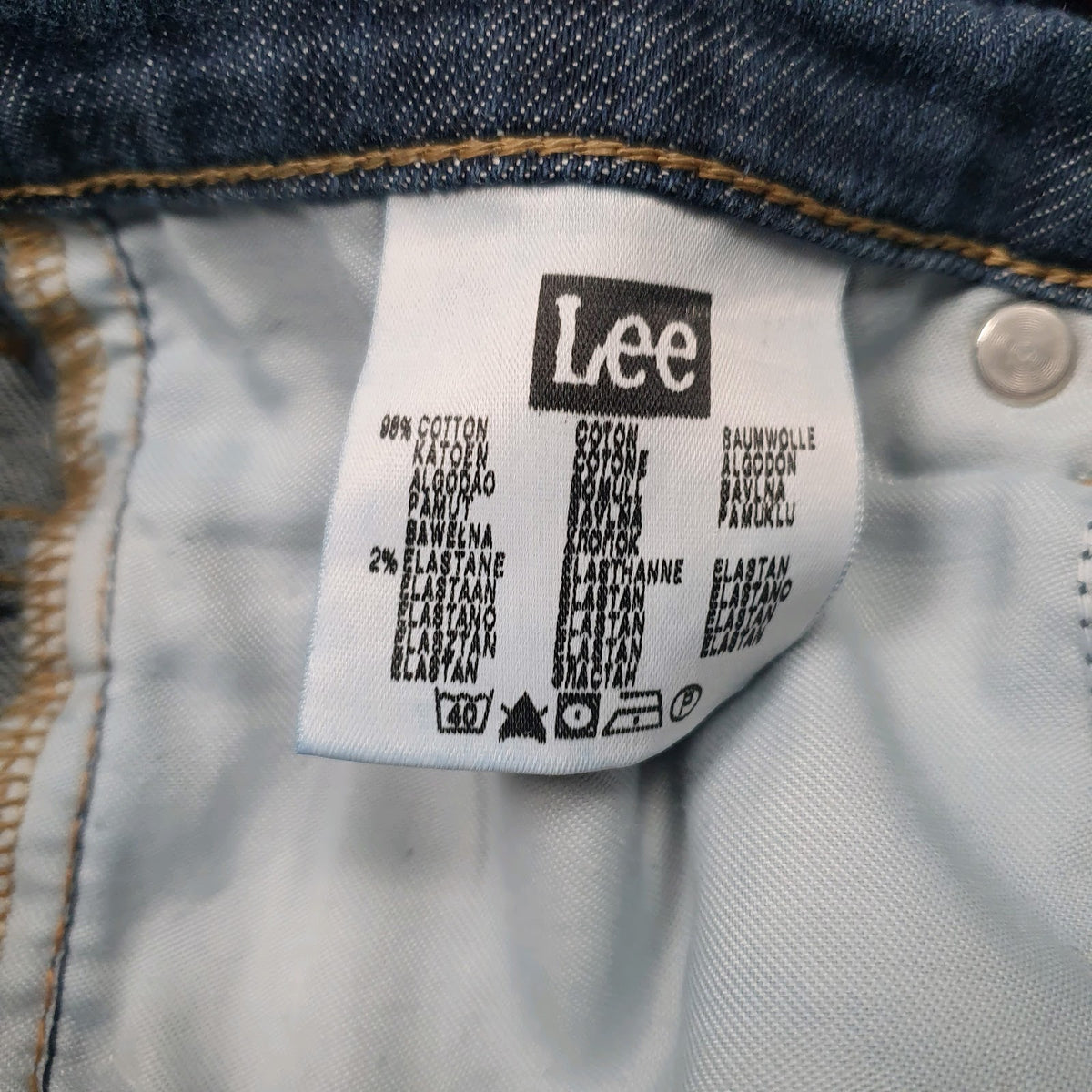 Mens Blue Lee   Jeans