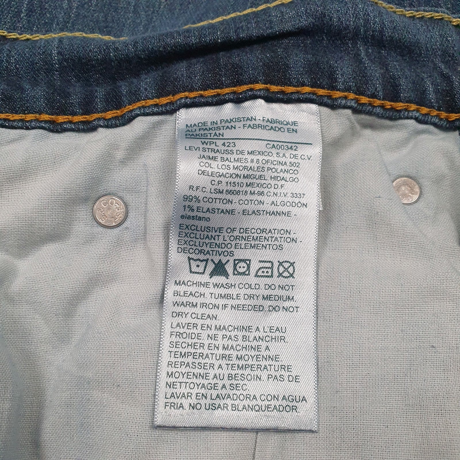 Mens Blue Levis   Jeans