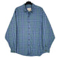 Mens Blue Eddie Bauer  Long Sleeve Shirt