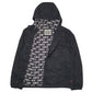 Mens Black Levis   Coat