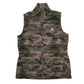 Mens Green Carhartt Camo Vest Bodywarmer Utility Hoodie Coat