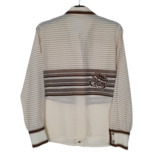 Womens Cream Glaser Vintage 90s  Shirt
