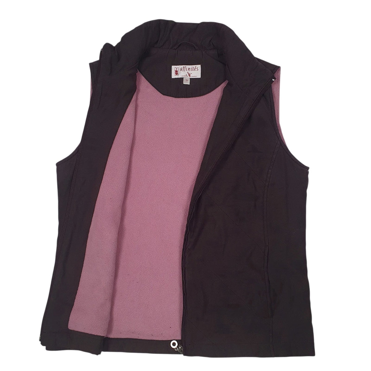Womens Purple Armand Thiery Fleece Lined  Coat