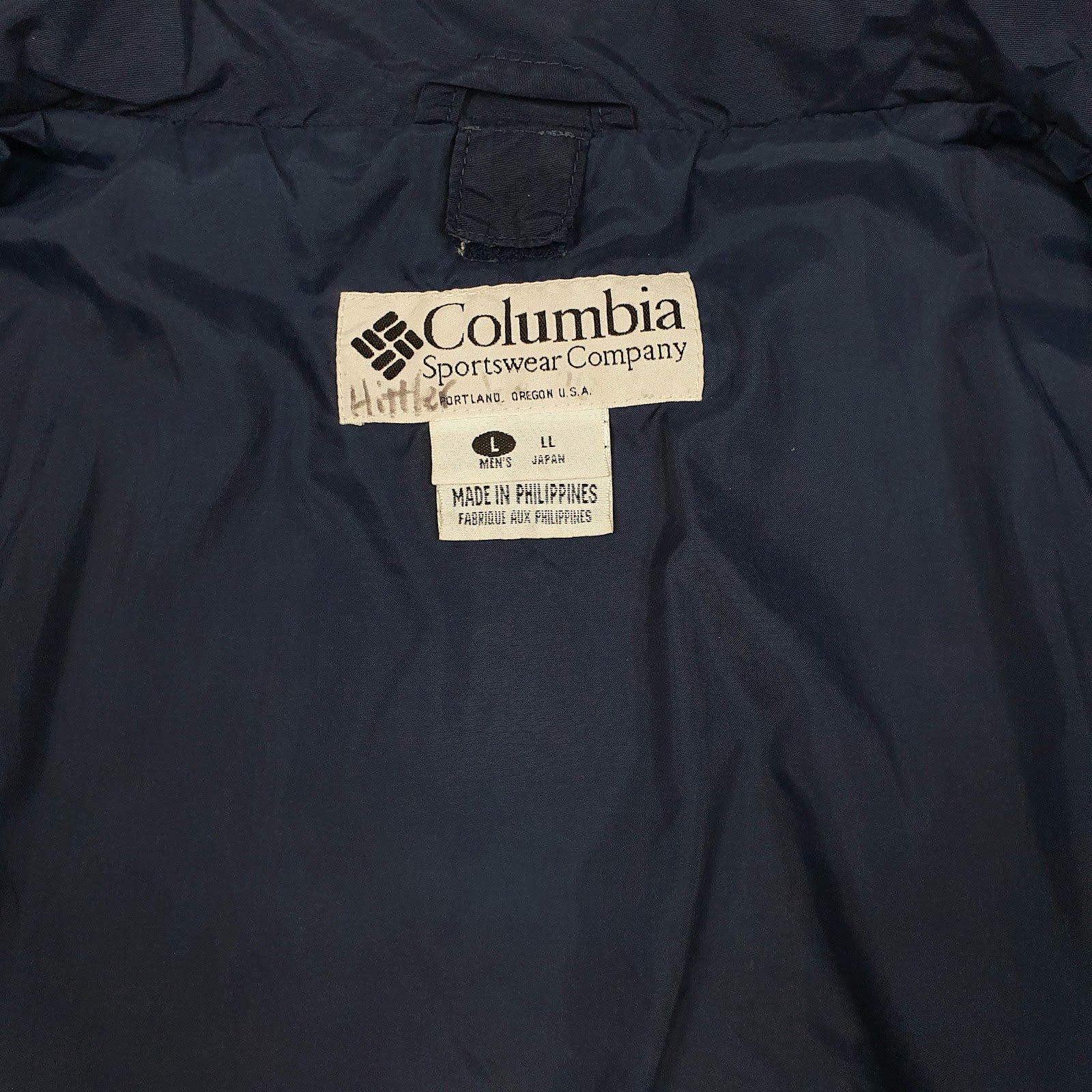 Mens Navy Columbia Sportswear Company Bugaboo  Coat