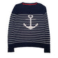 Womens Navy Nautica  Crewneck Jumper