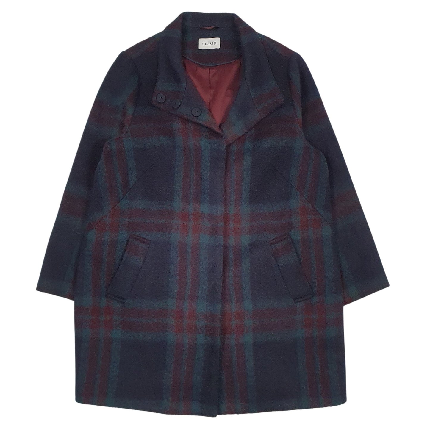 Womens Navy M&S   Coat