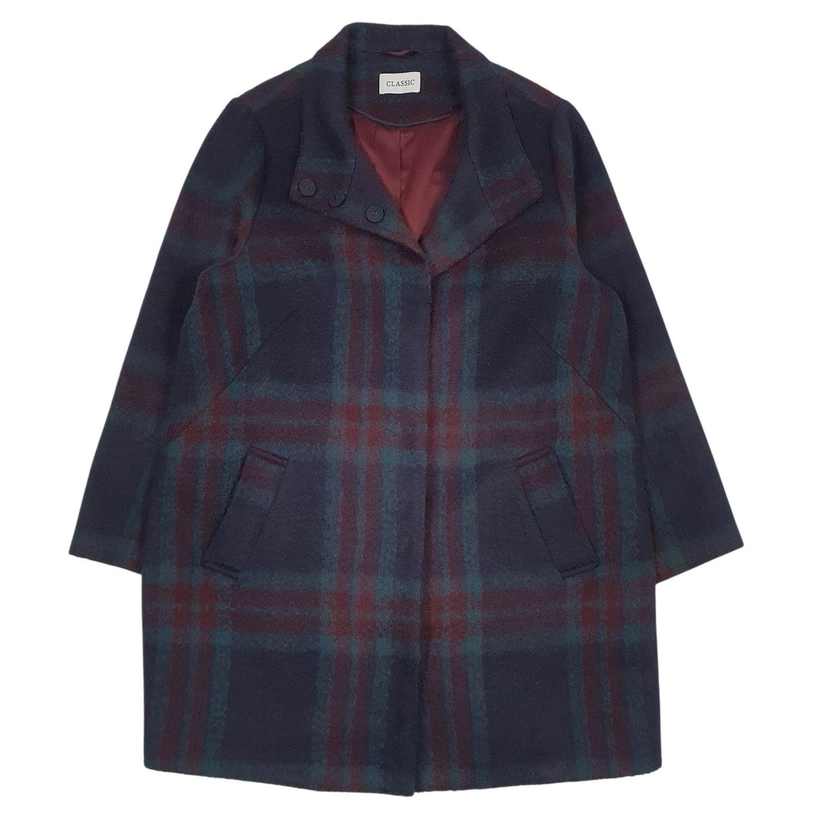 Womens Navy M&S   Coat