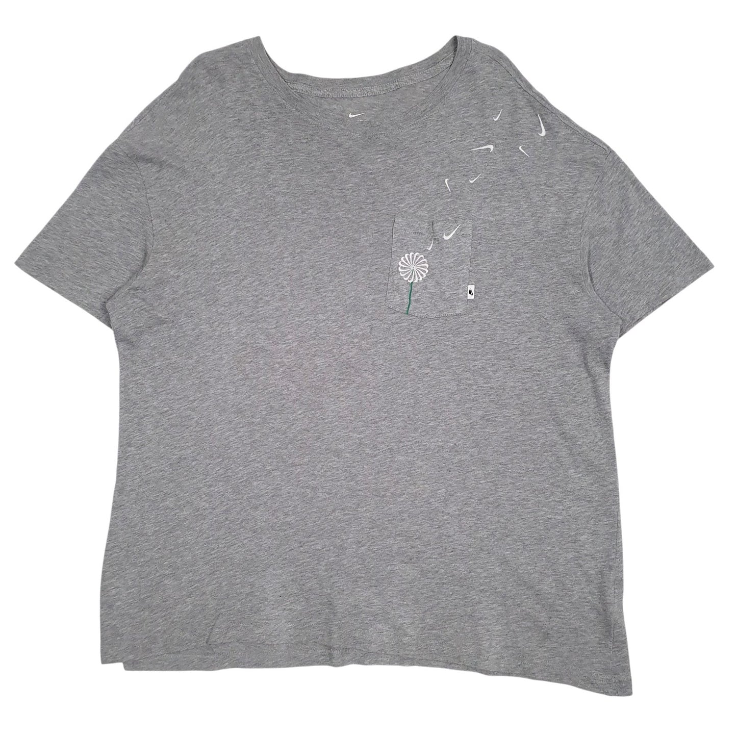 Mens Grey Nike NSW 2 Short Sleeve T Shirt