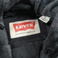 Mens Black Levis   Coat