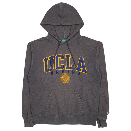 Mens Grey Champion UCLA Bruins Hoodie Jumper