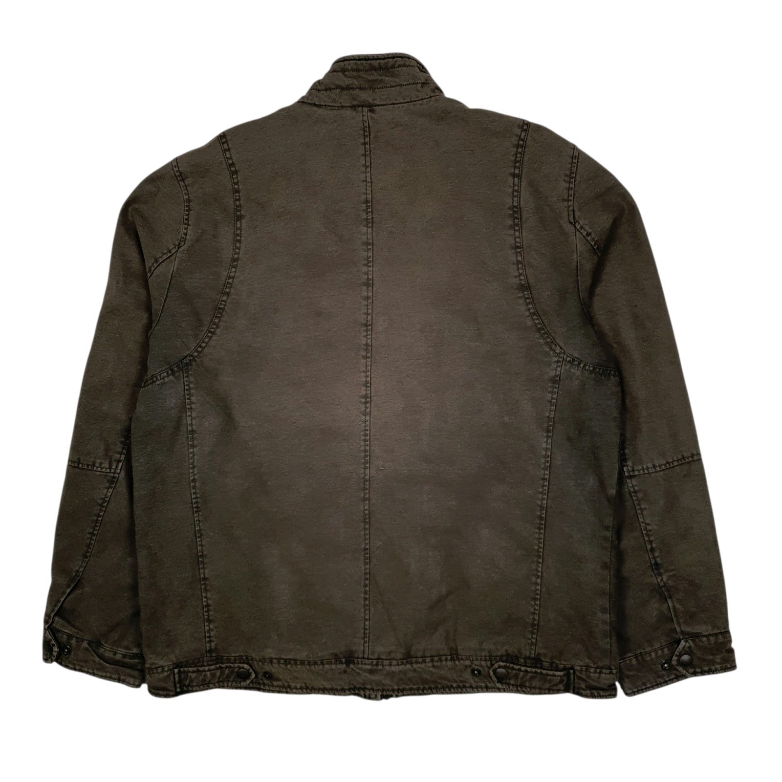 Mens Brown Levis Bomber Quilt Lined  Coat