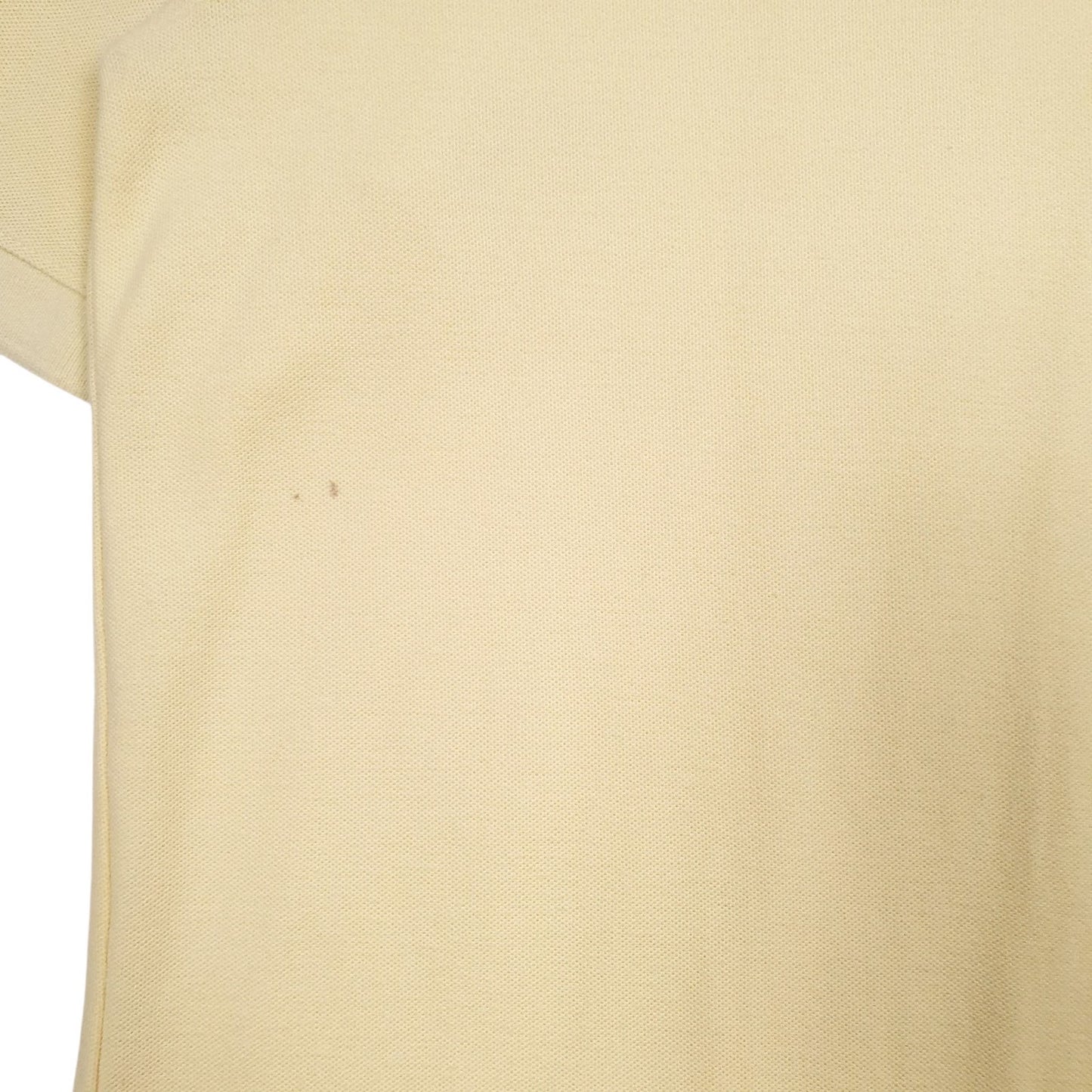 Mens Yellow Croft & Barrow   Polo Shirt