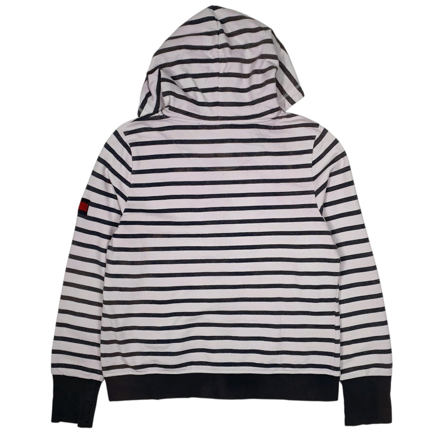 Womens White Tommy Hilfiger Hoodie Full Zip Jumper