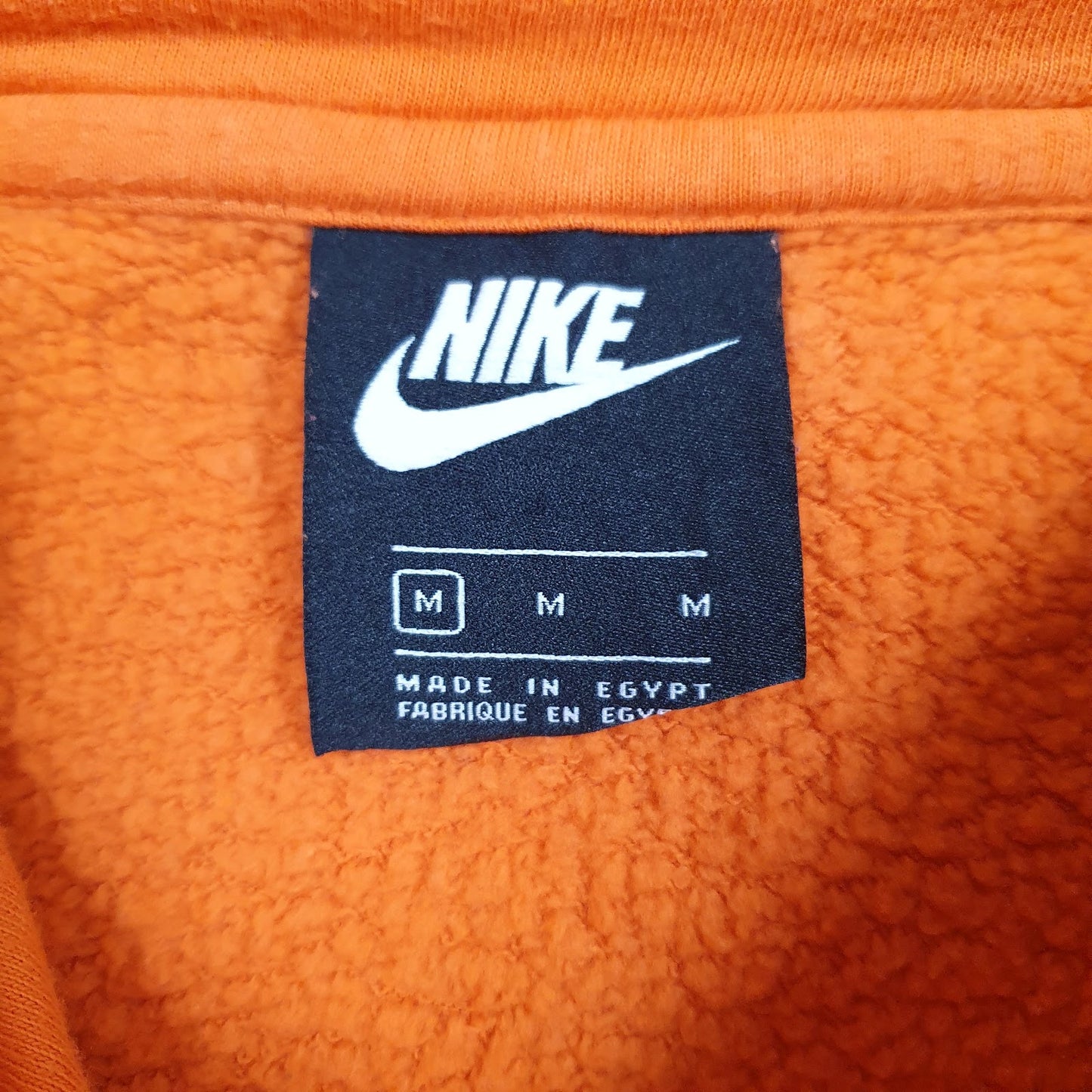 Mens Orange Nike  Hoodie Jumper