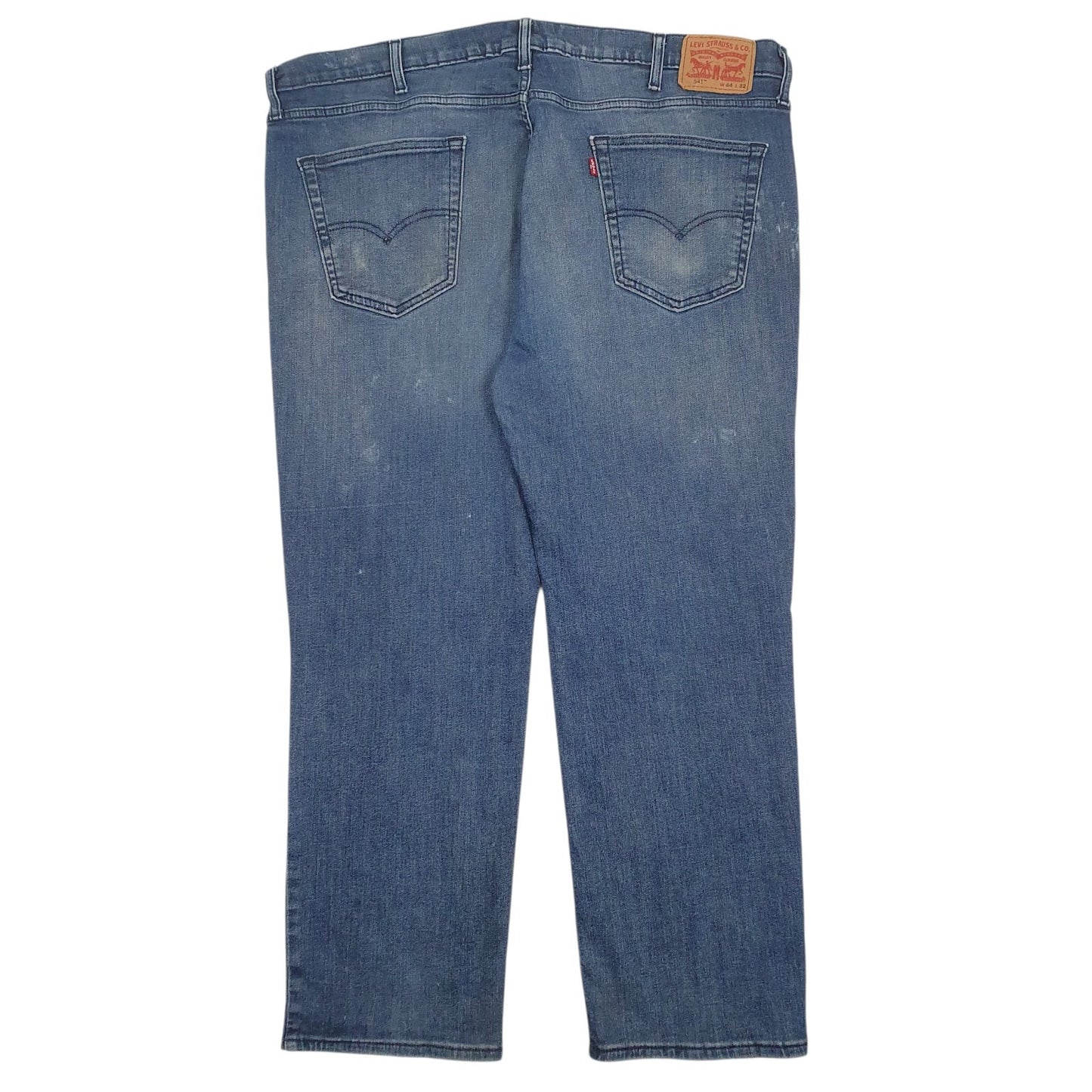 Mens Blue Levis Distressed  Jeans