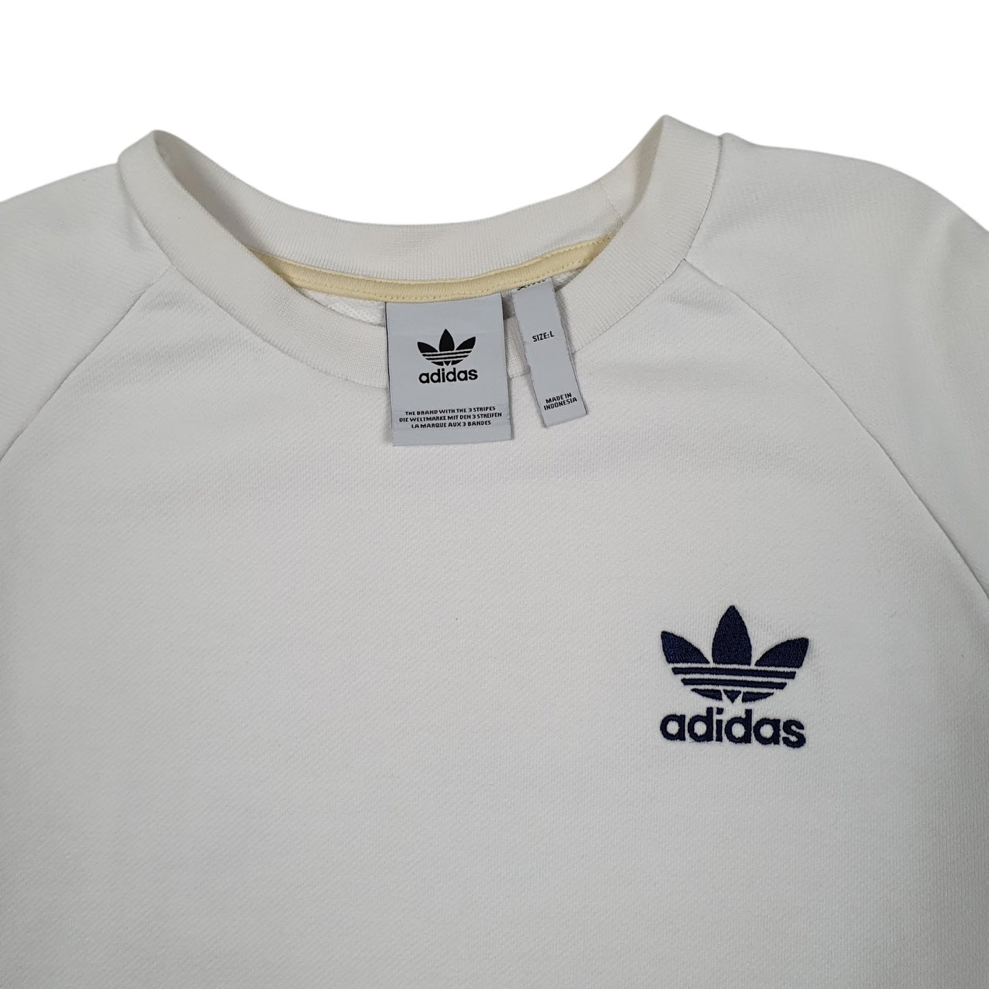 Mens White Adidas Ice Cream Crewneck Jumper