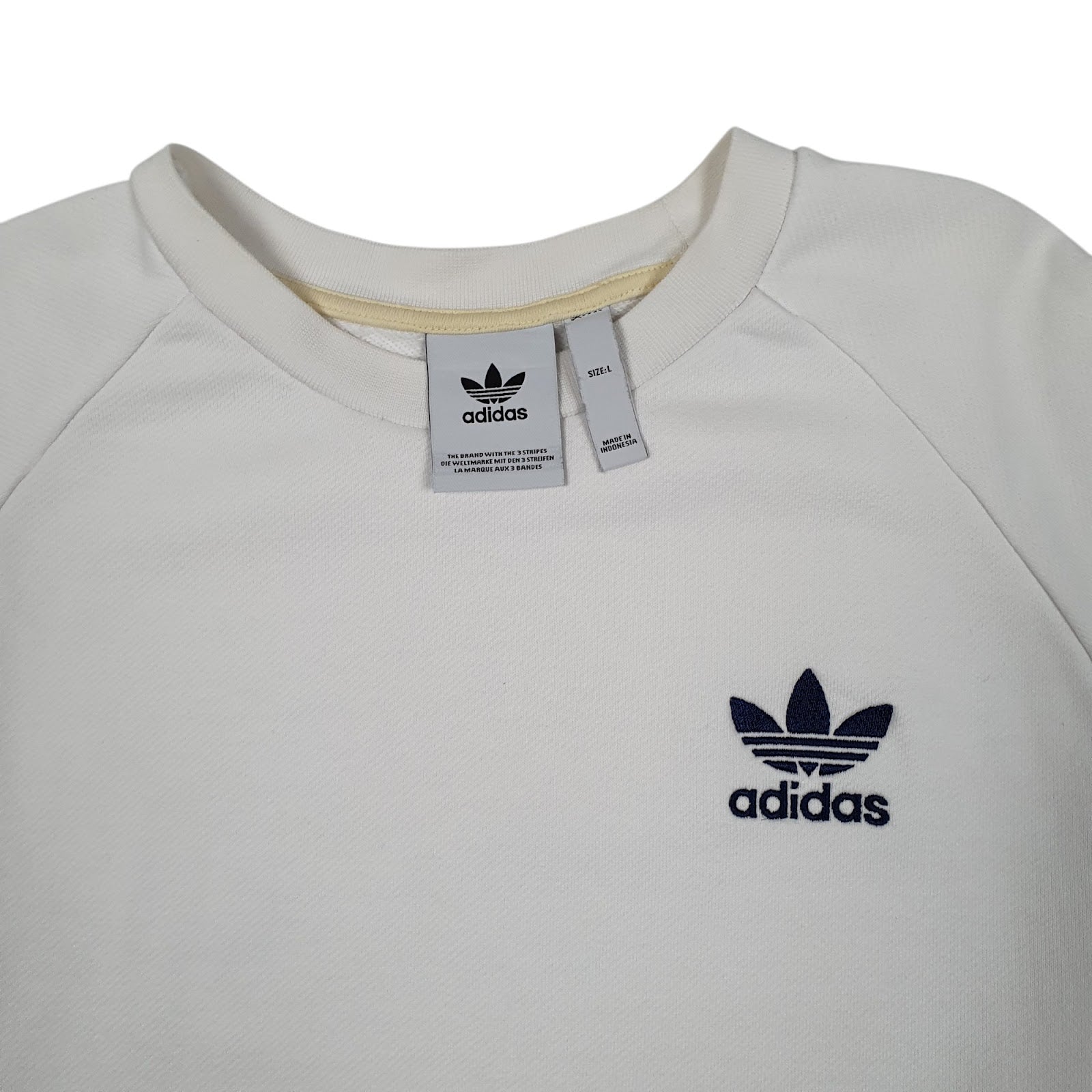 Mens White Adidas Ice Cream Crewneck Jumper