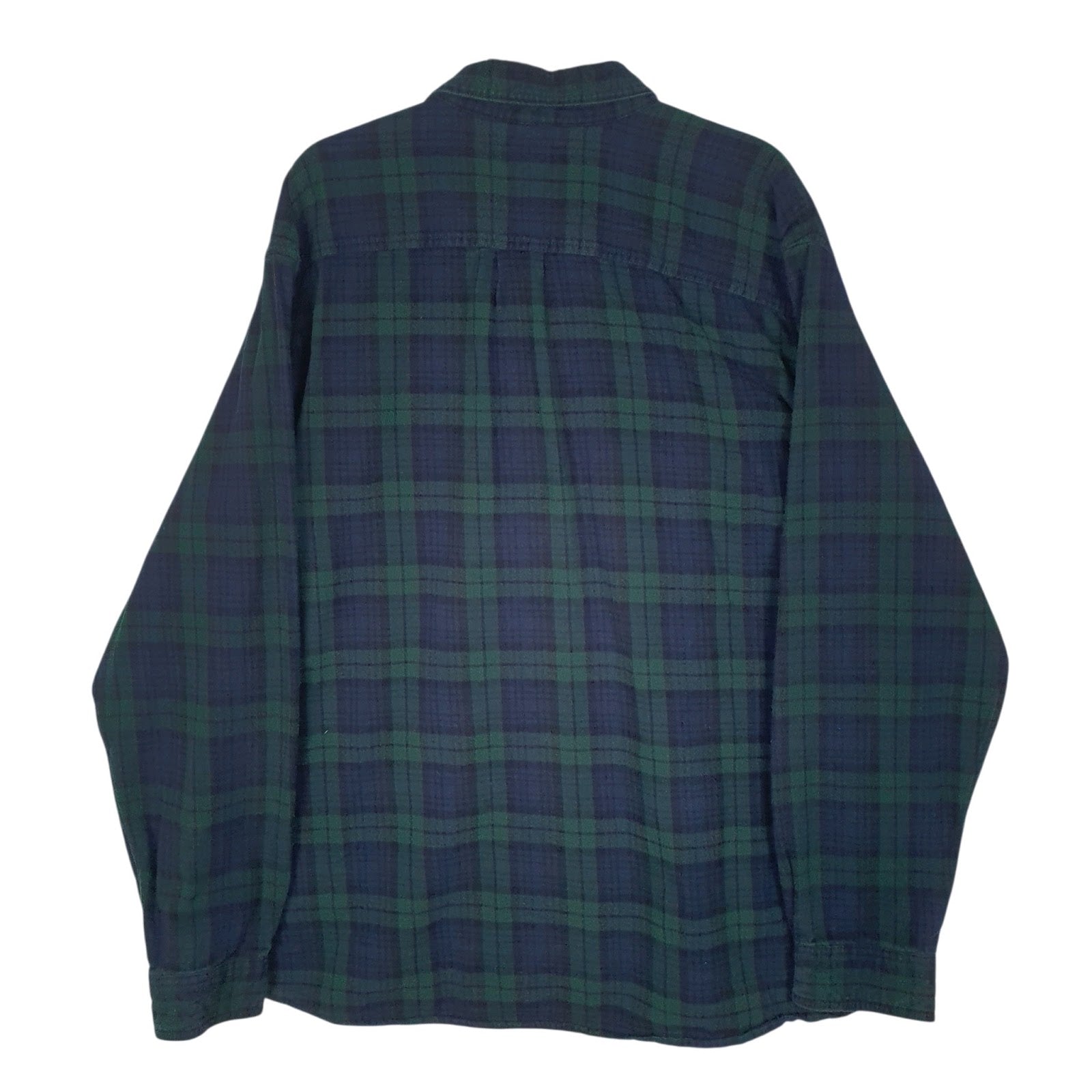 Mens Navy L.L.Bean Flannel  Shirt