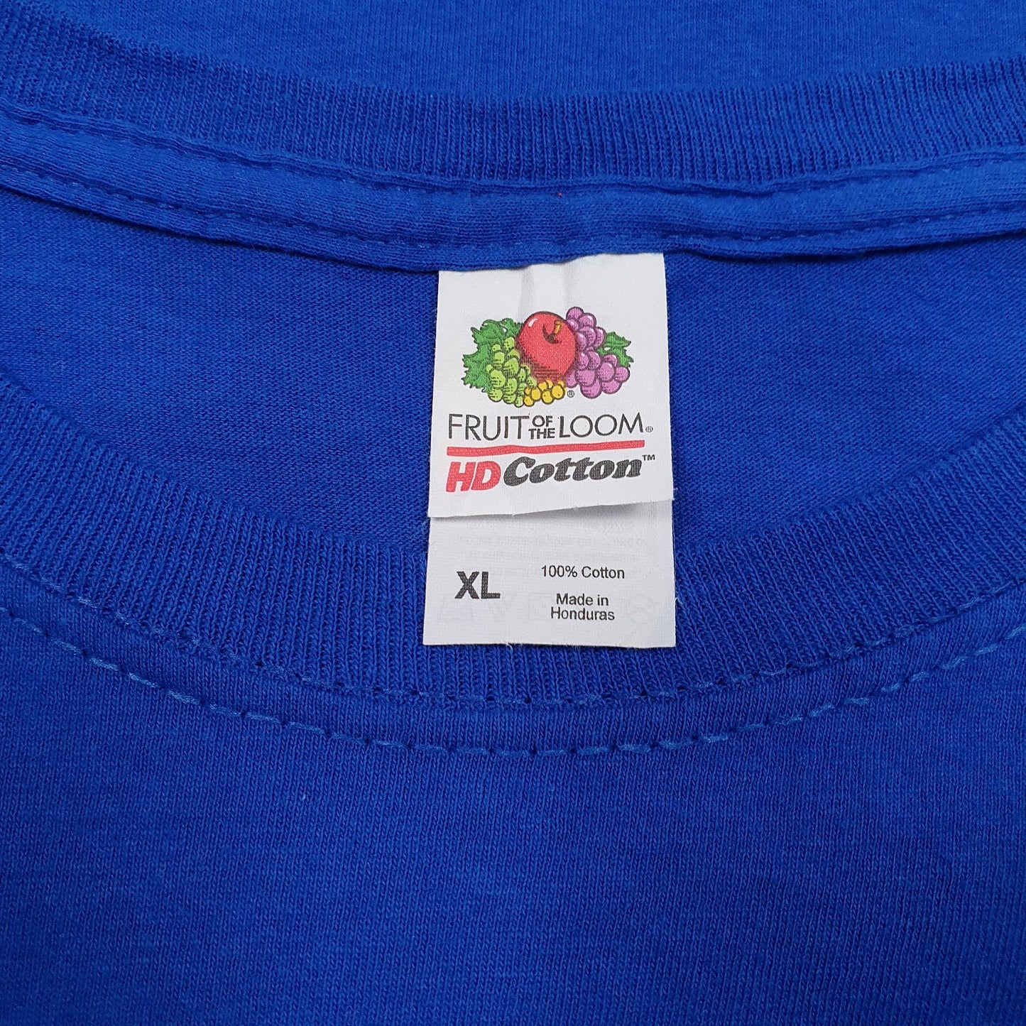 Mens Blue Fruit Of The Loom NBA  T Shirt