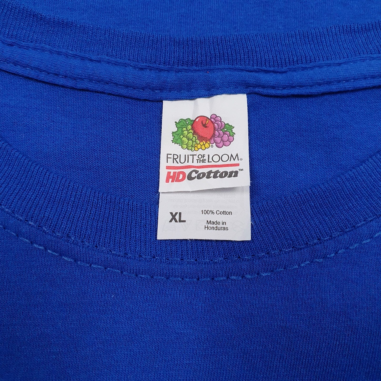 Mens Blue Fruit Of The Loom NBA  T Shirt