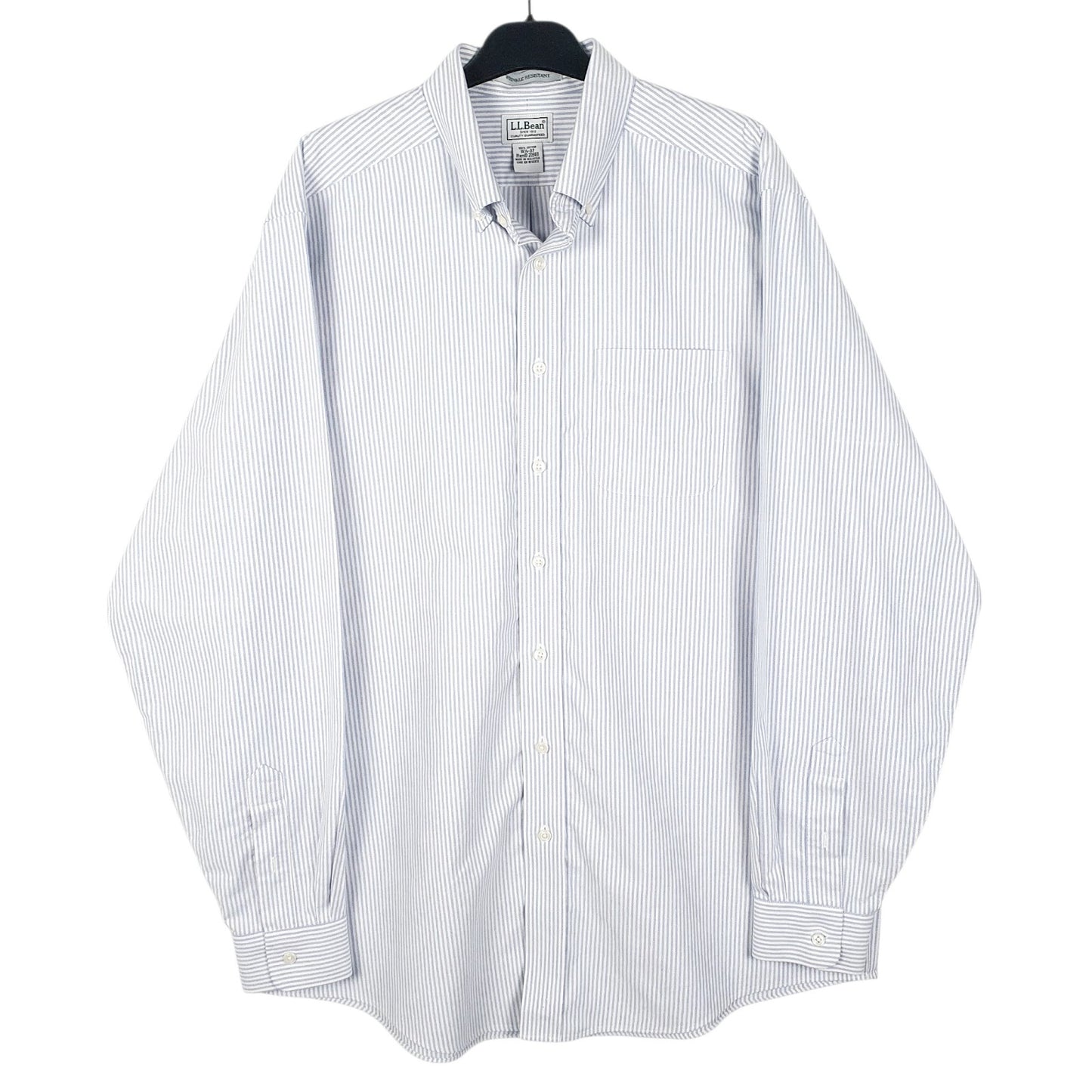 Mens Blue L.L.Bean  Long Sleeve Shirt