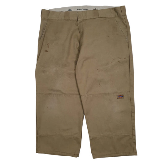 Mens Beige Dickies  Chino Trousers