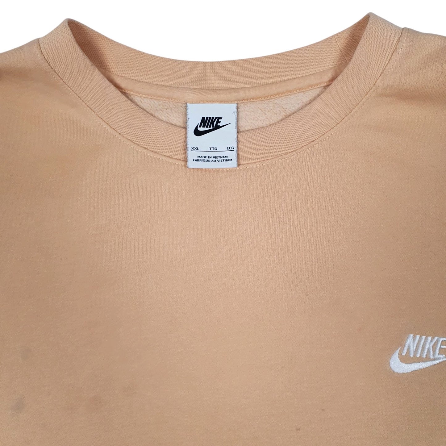 Mens Orange Nike  Crewneck Jumper