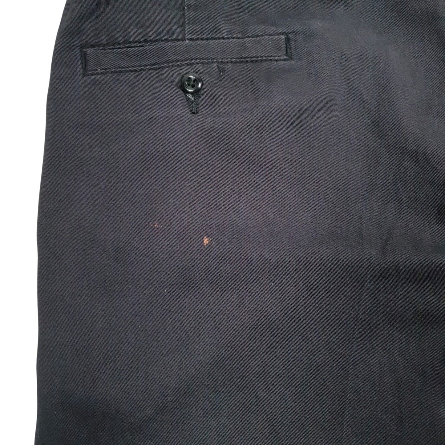 Mens Black Dickies Workwear Double Knees  Trousers