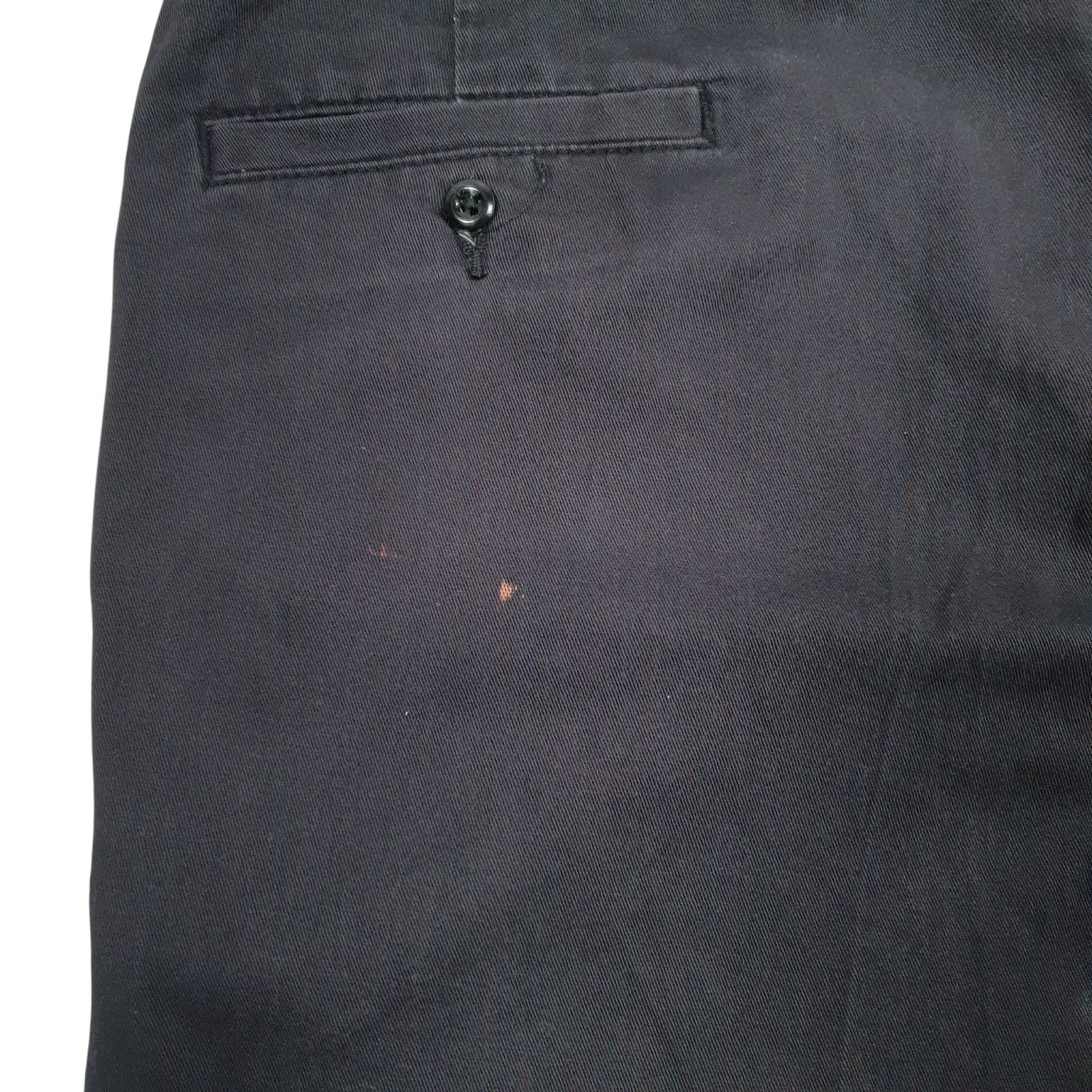 Mens Black Dickies Workwear Double Knees  Trousers