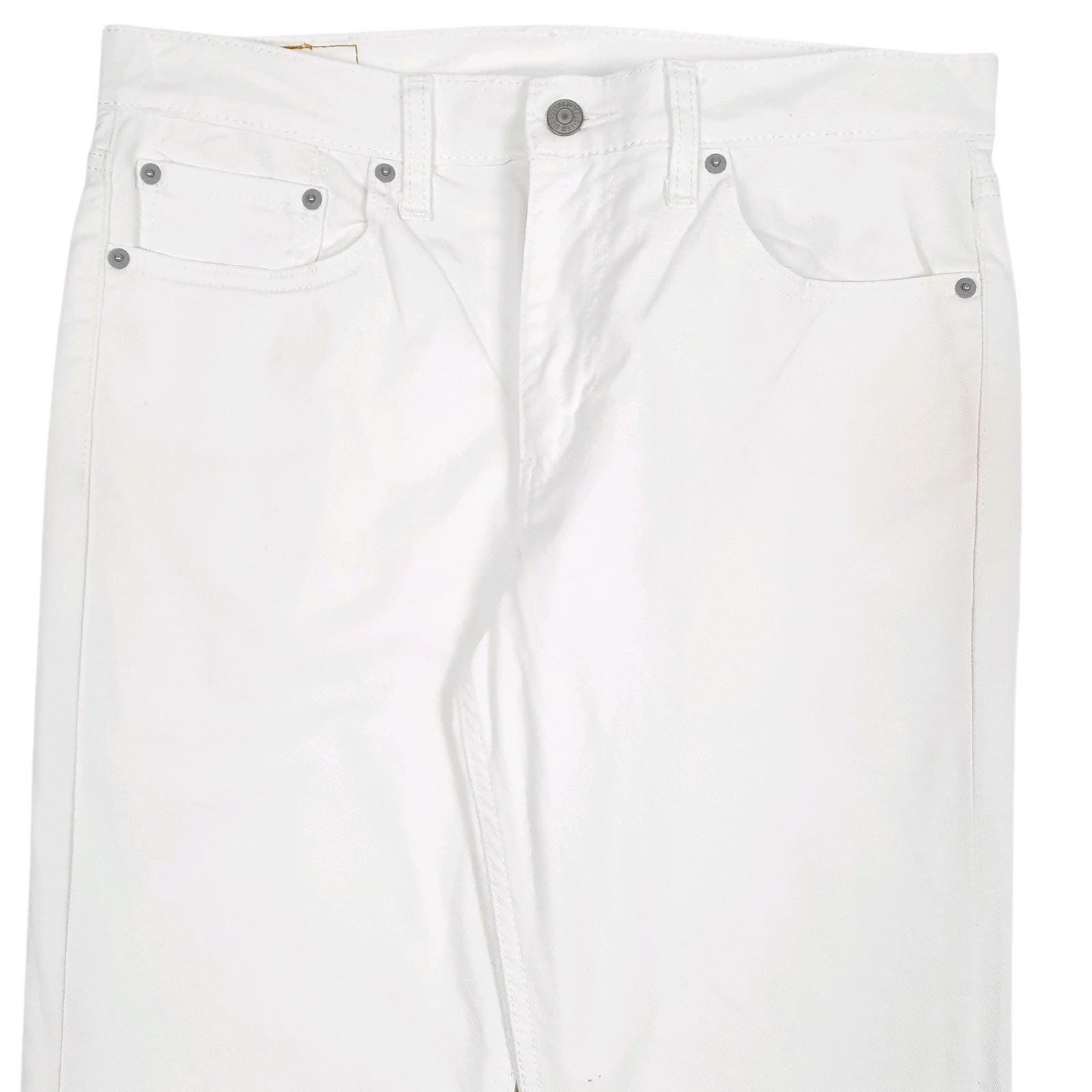 Mens White Levis   Jeans