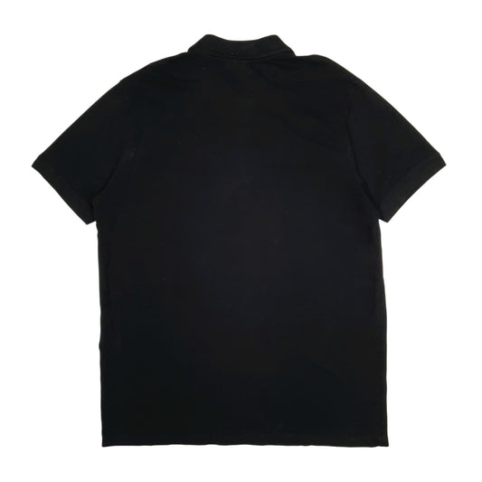 Mens Black Kappa   Polo Shirt