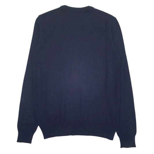 Mens Navy Trussardi  Crewneck Jumper