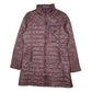 Womens Burgundy Patagonia Radalie Parka Trench Longline  Coat