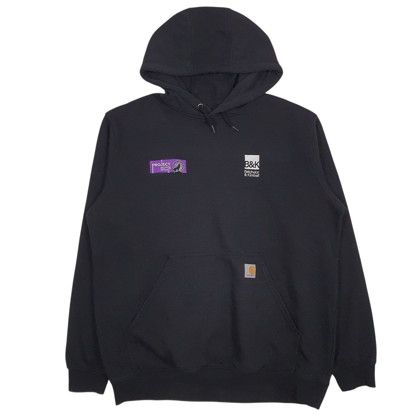 Mens Black Carhartt  Hoodie Jumper