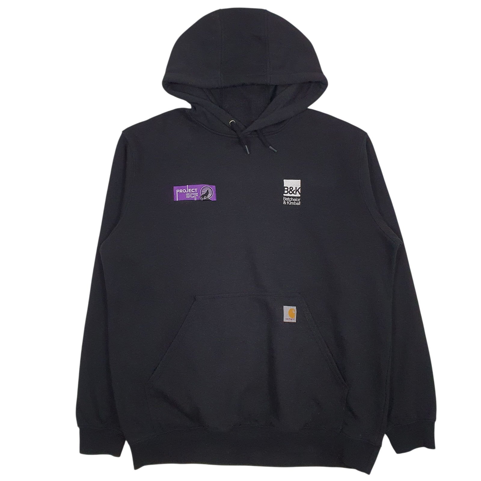 Mens Black Carhartt  Hoodie Jumper