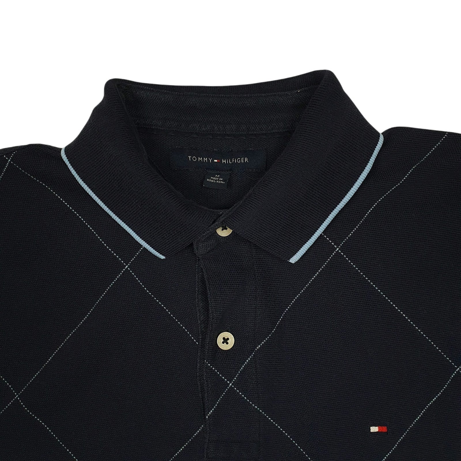 Mens Navy Tommy Hilfiger   Polo Shirt