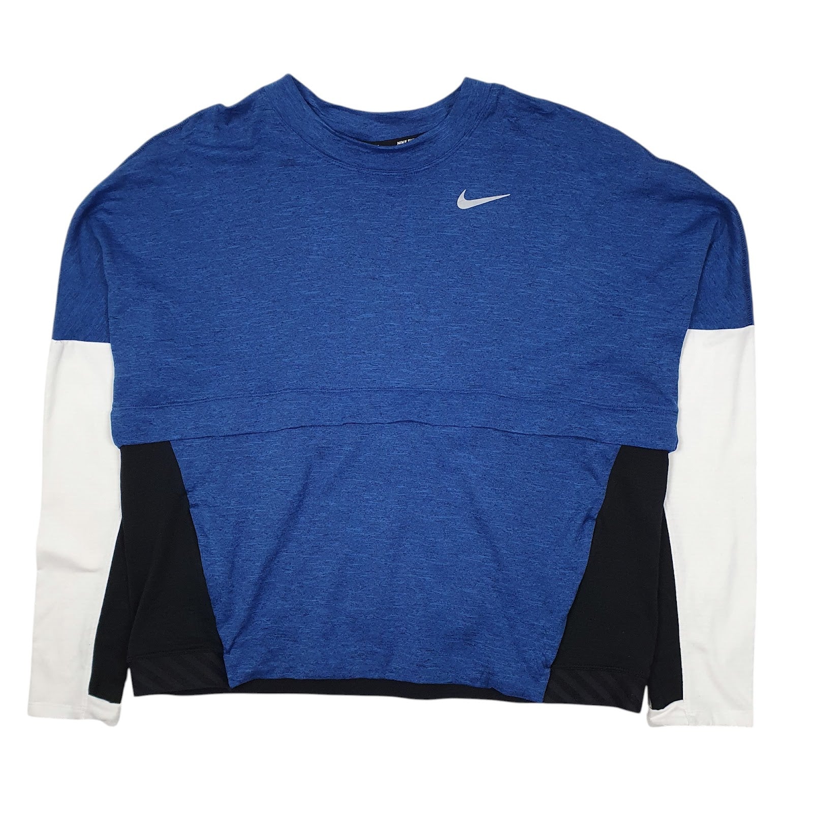 Womens Blue Nike Running Crewneck Jumper