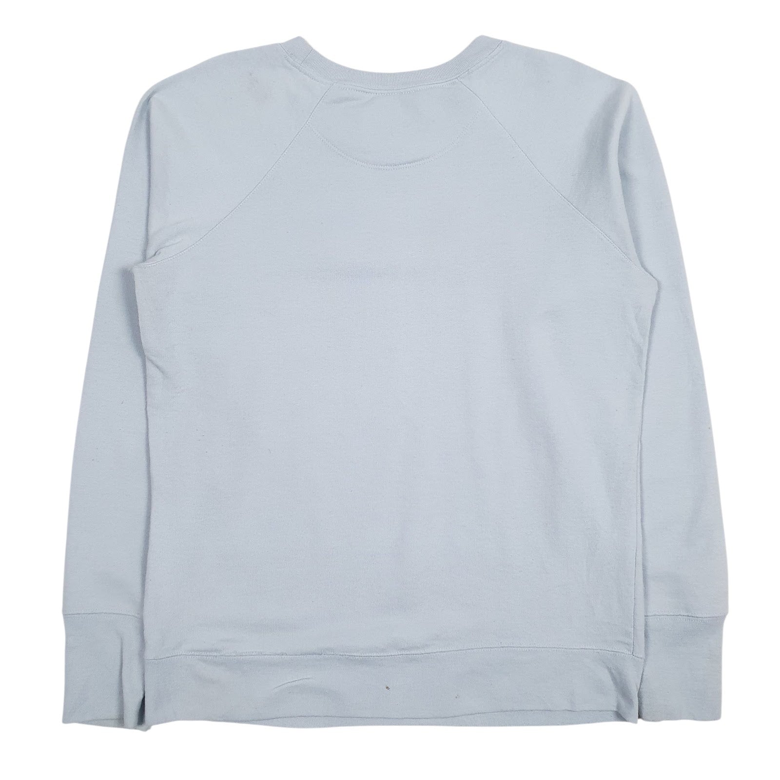 Mens Blue Champion Spellout Crewneck Jumper