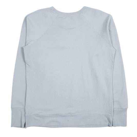 Mens Blue Champion Spellout Crewneck Jumper