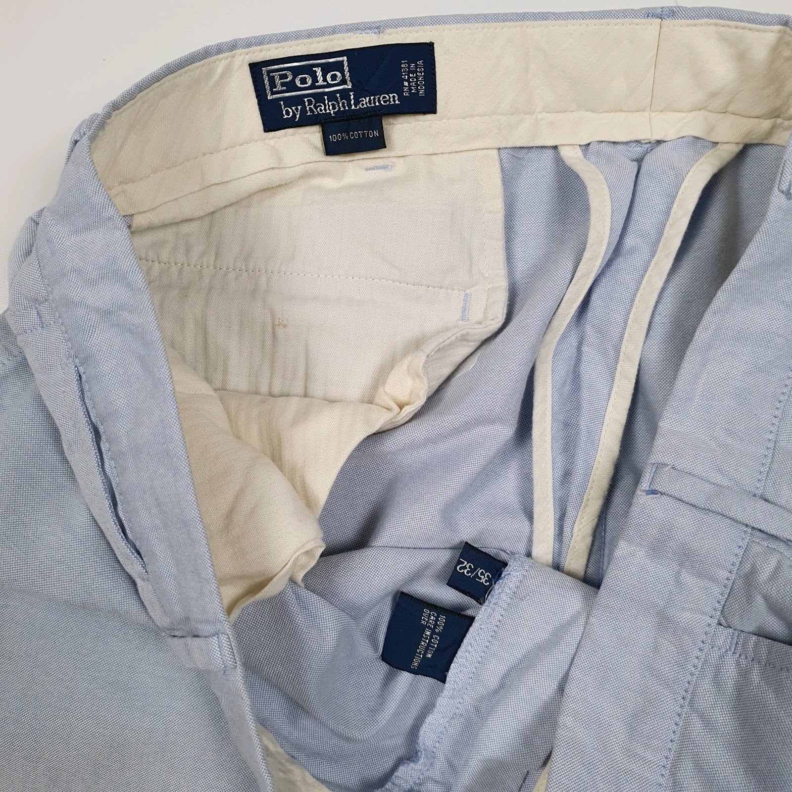 Mens Blue Polo Ralph Lauren   Trousers