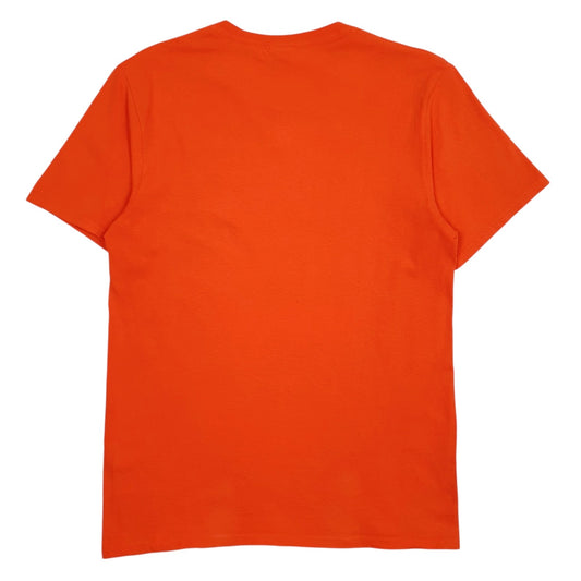 Womens Orange Port & Company Tiger Pride  T Shirt