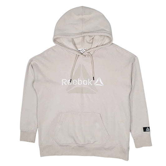 Mens Cream Reebok  Hoodie Jumper