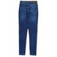 Womens Blue Pepe Jeans High Waisted  Jeans