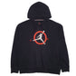 Mens Black Air Jordan  Hoodie Jumper