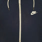 Mens Navy Nike Hoodie Full Zip Jumper