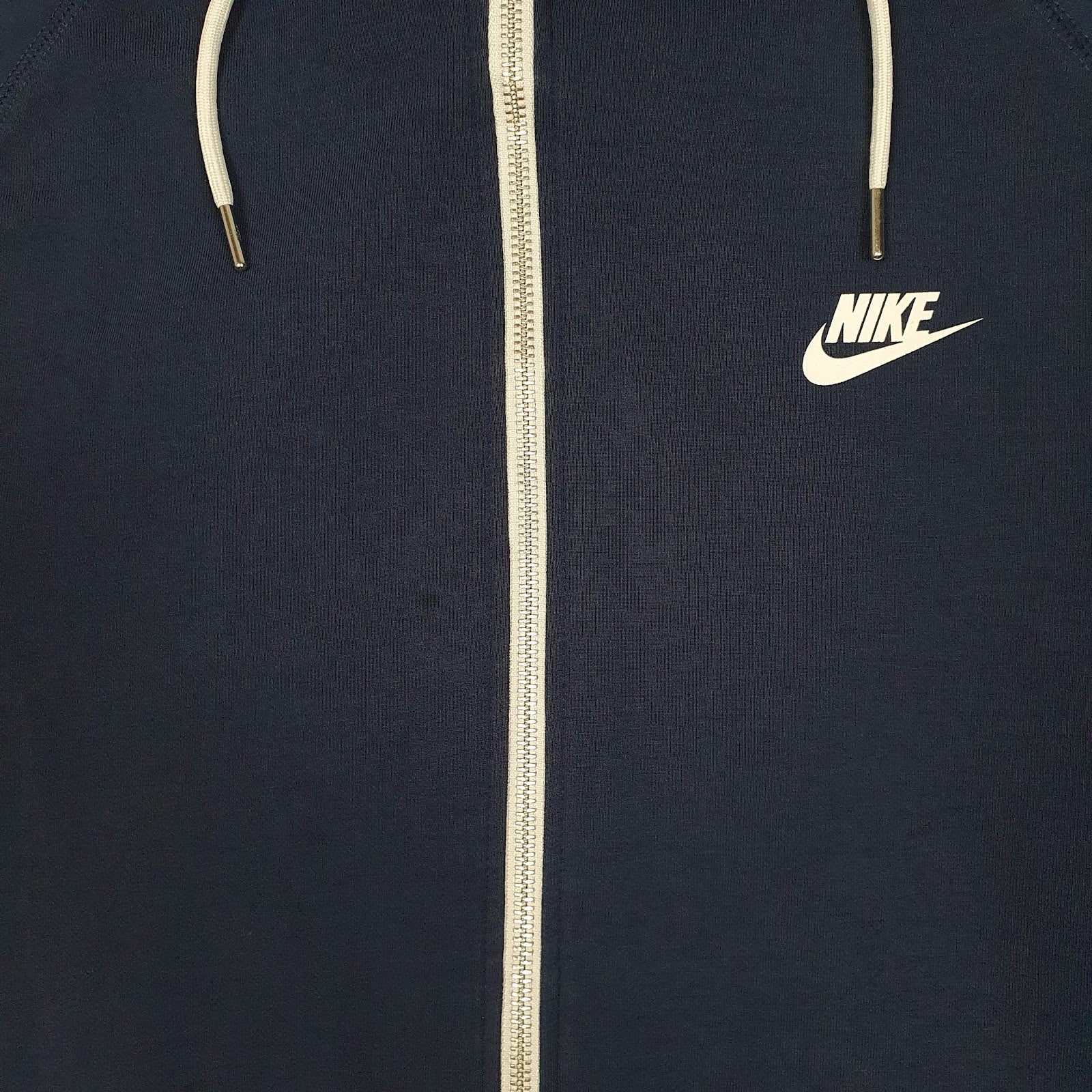 Mens Navy Nike Hoodie Full Zip Jumper