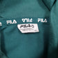 Mens Black Fila Spellout Hoodie Jumper