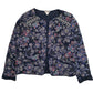Womens Navy Monsoon Windbreaker Blazer  Coat